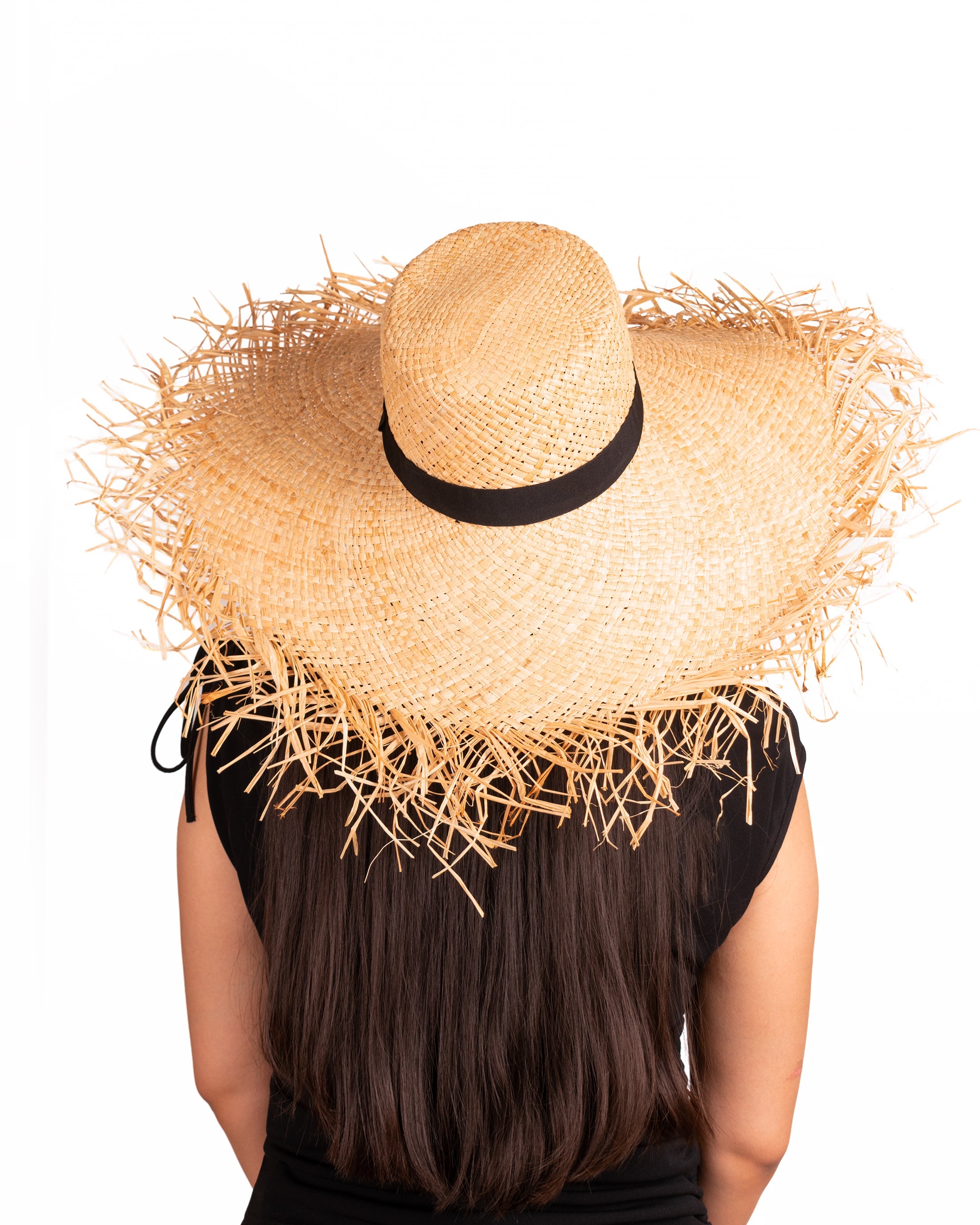 Flat Palm Fringe Hat