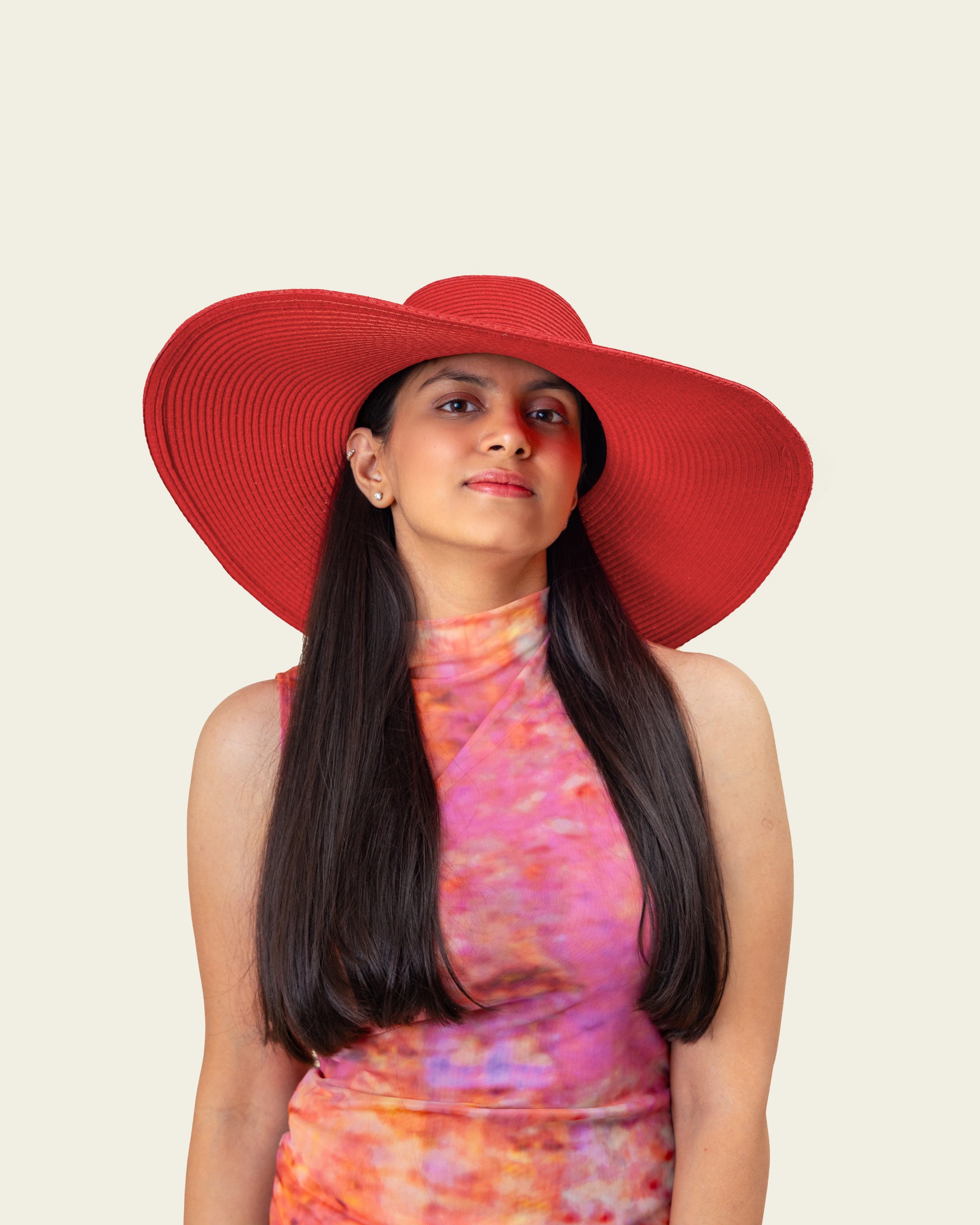 Floppy Hat - Cherry