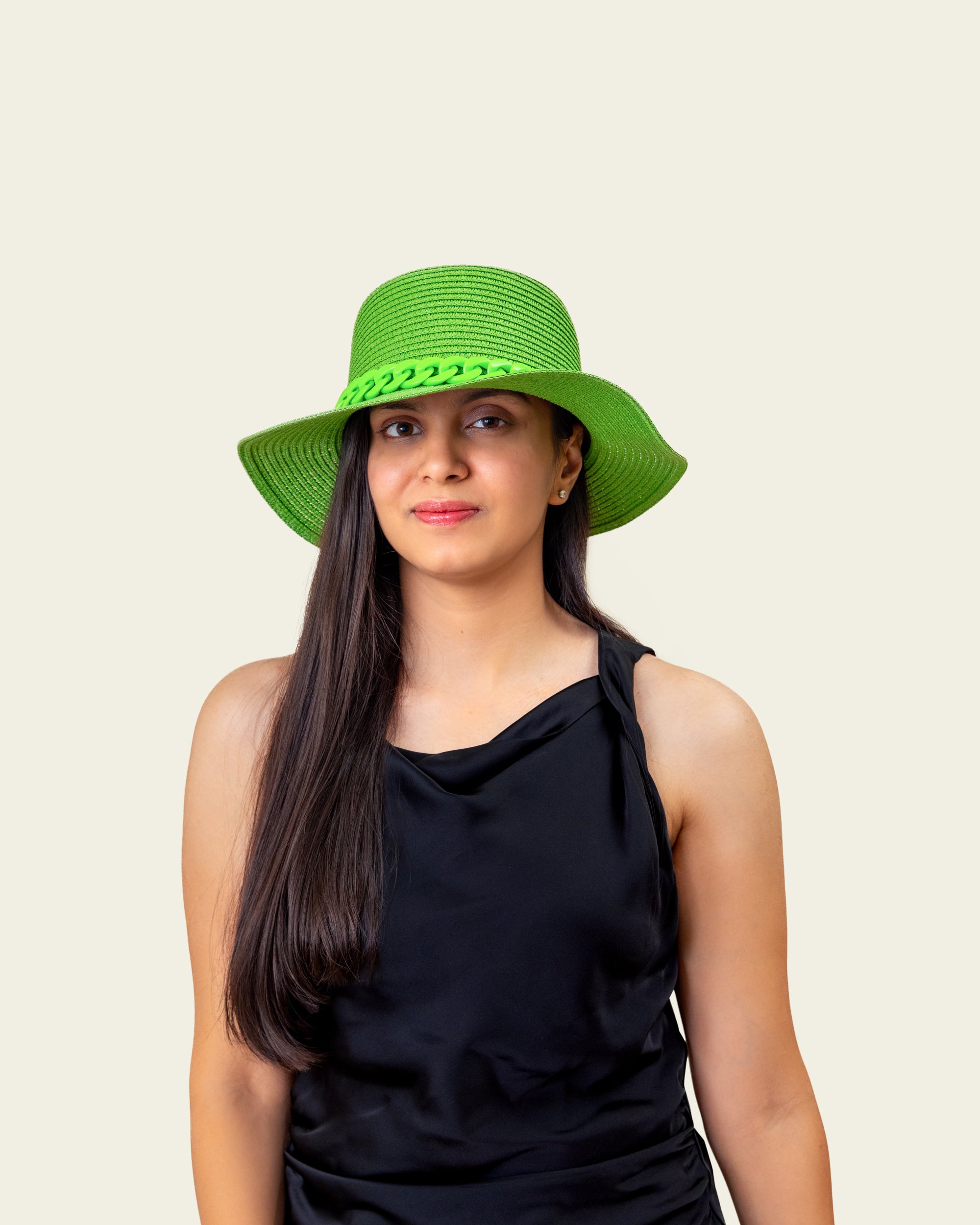 Chained Hat - Green