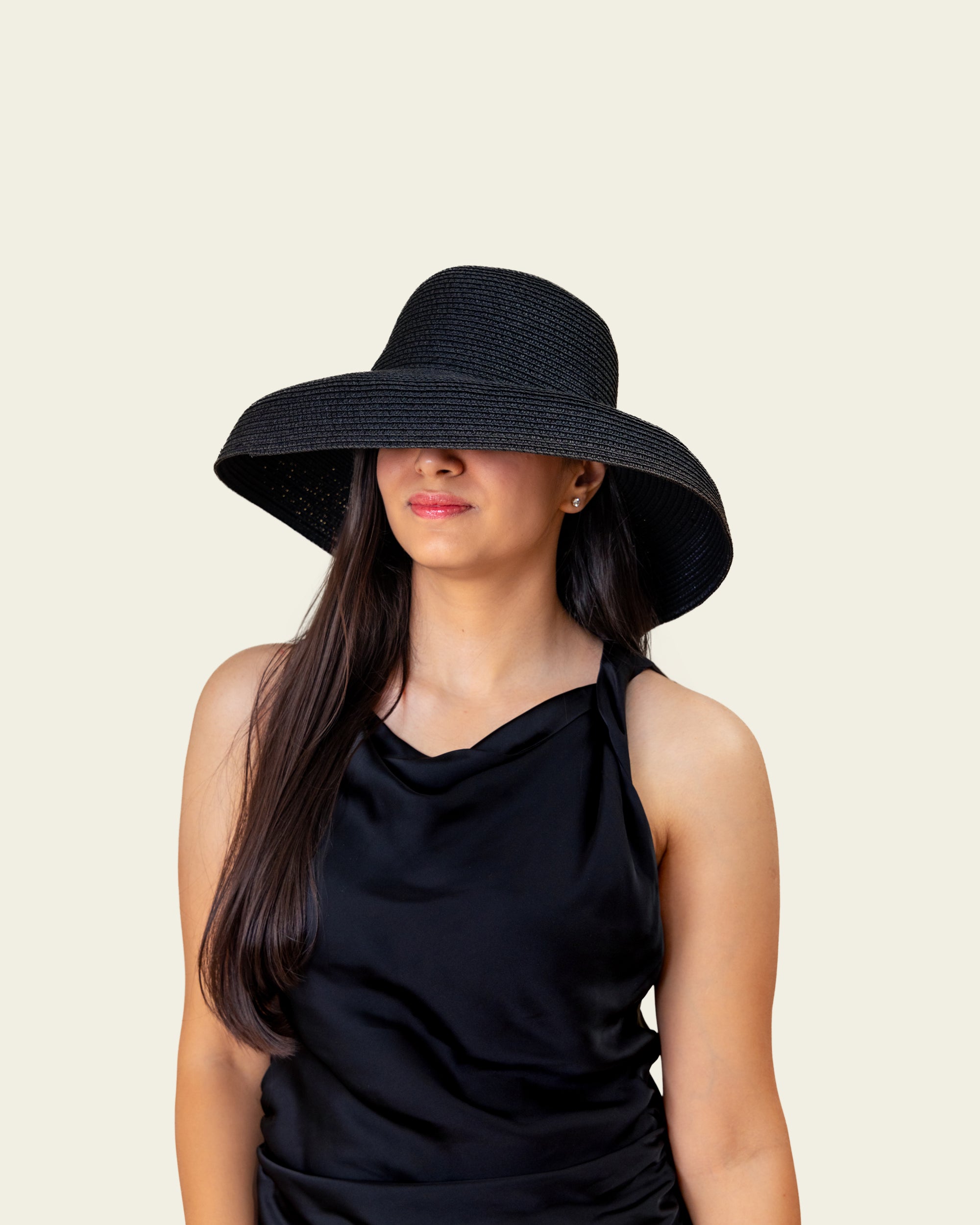 DND Straw Hat - Black