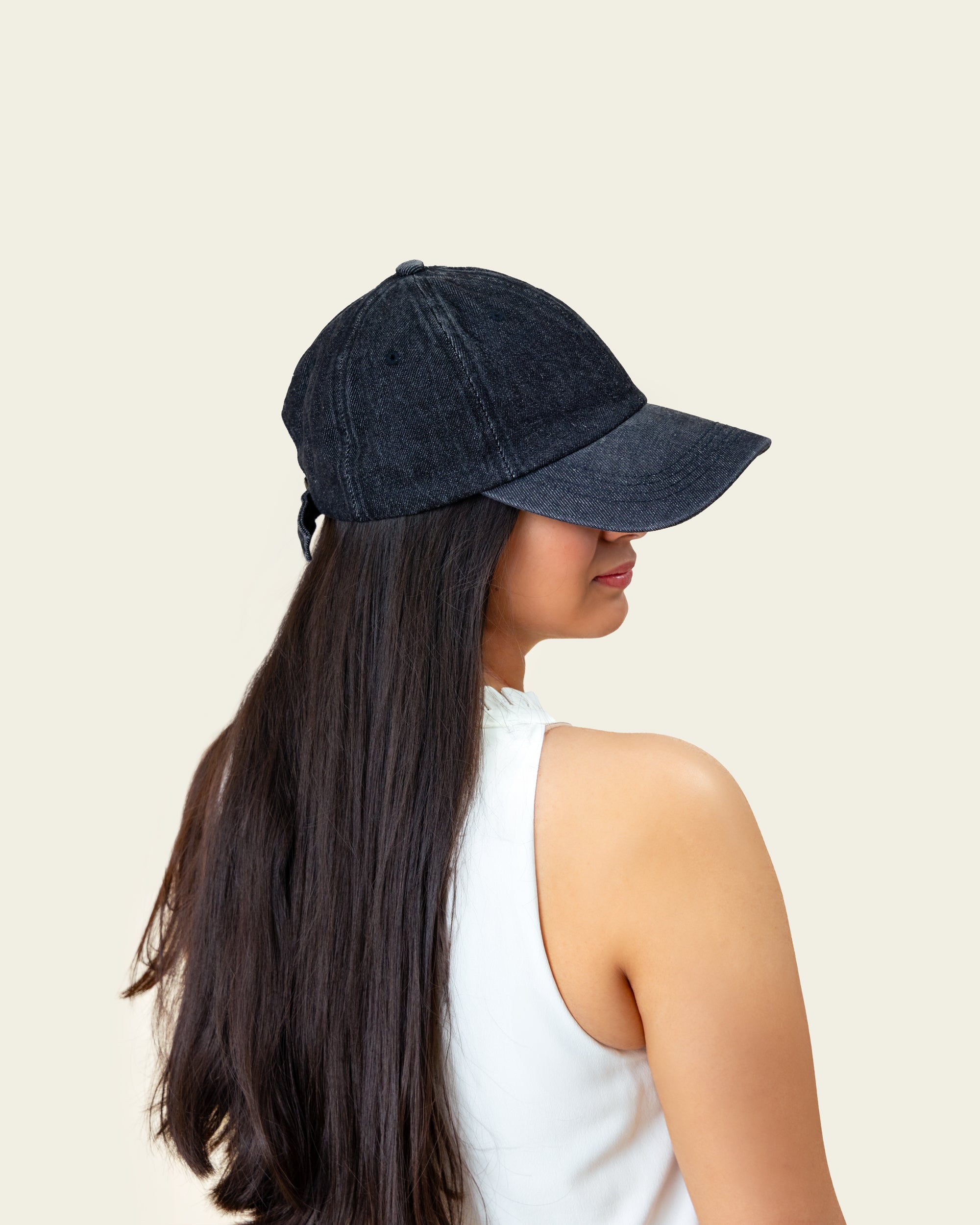 Cap - Denim Black