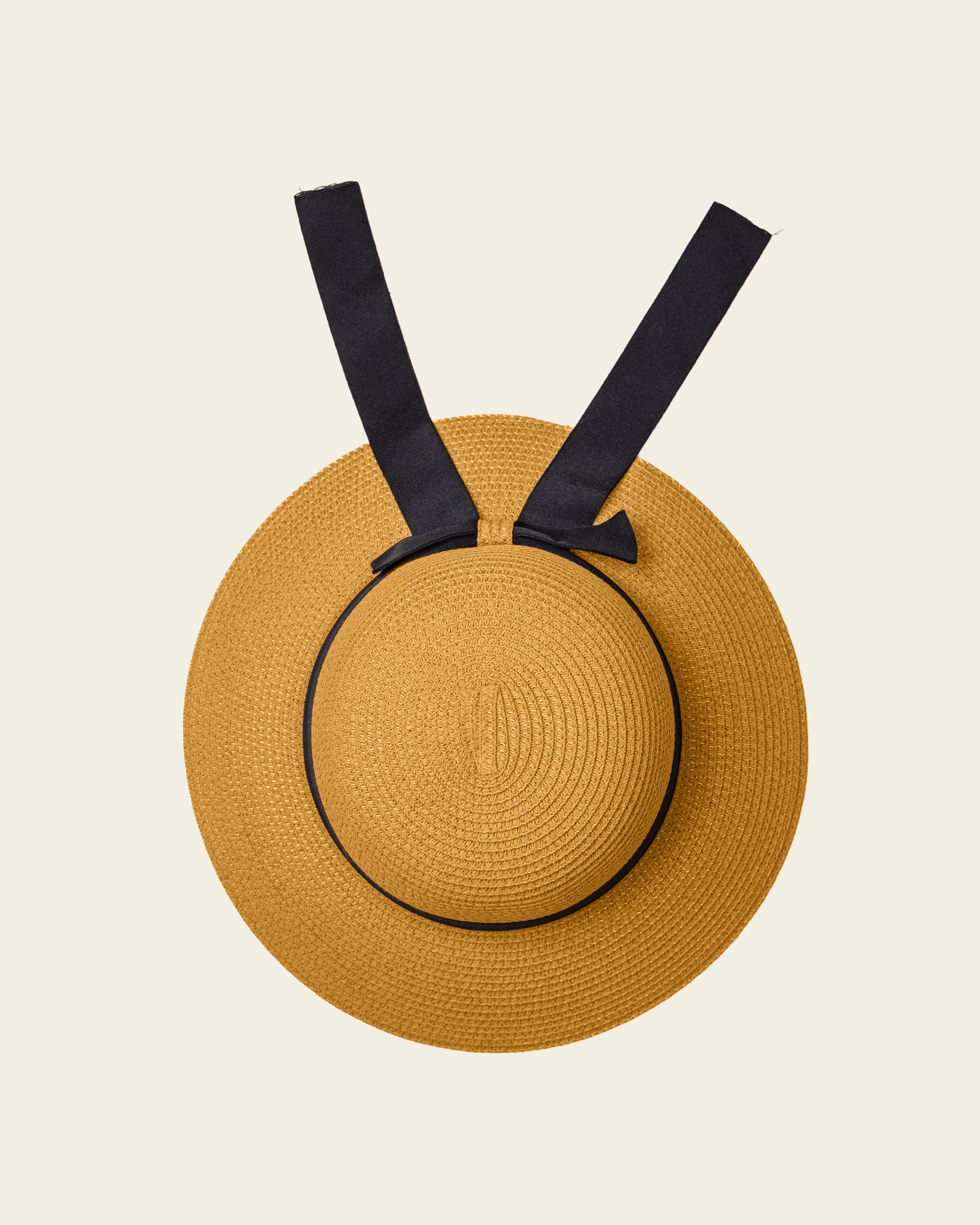 Bucket Straw Hat - Khaki