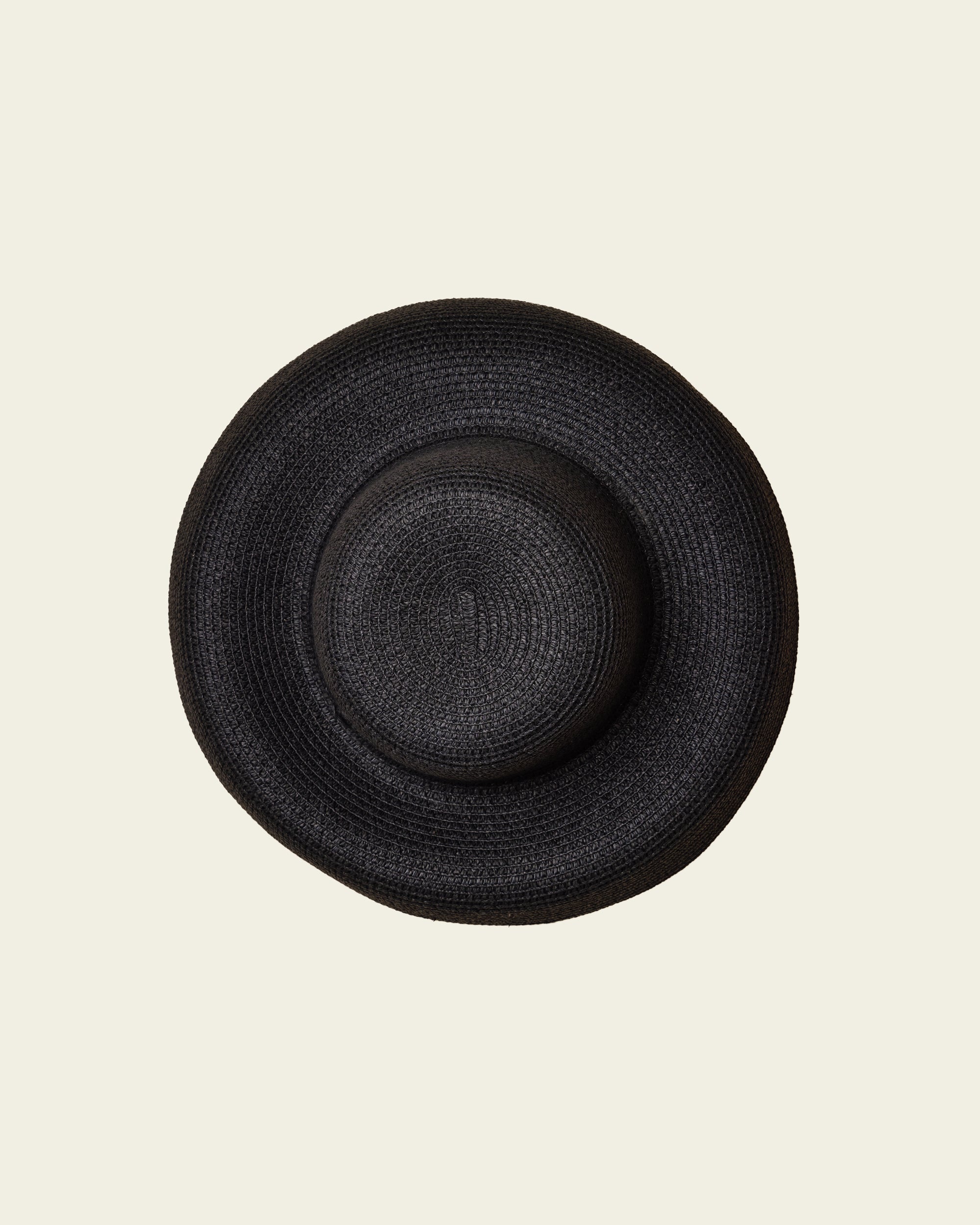 DND Straw Hat - Black