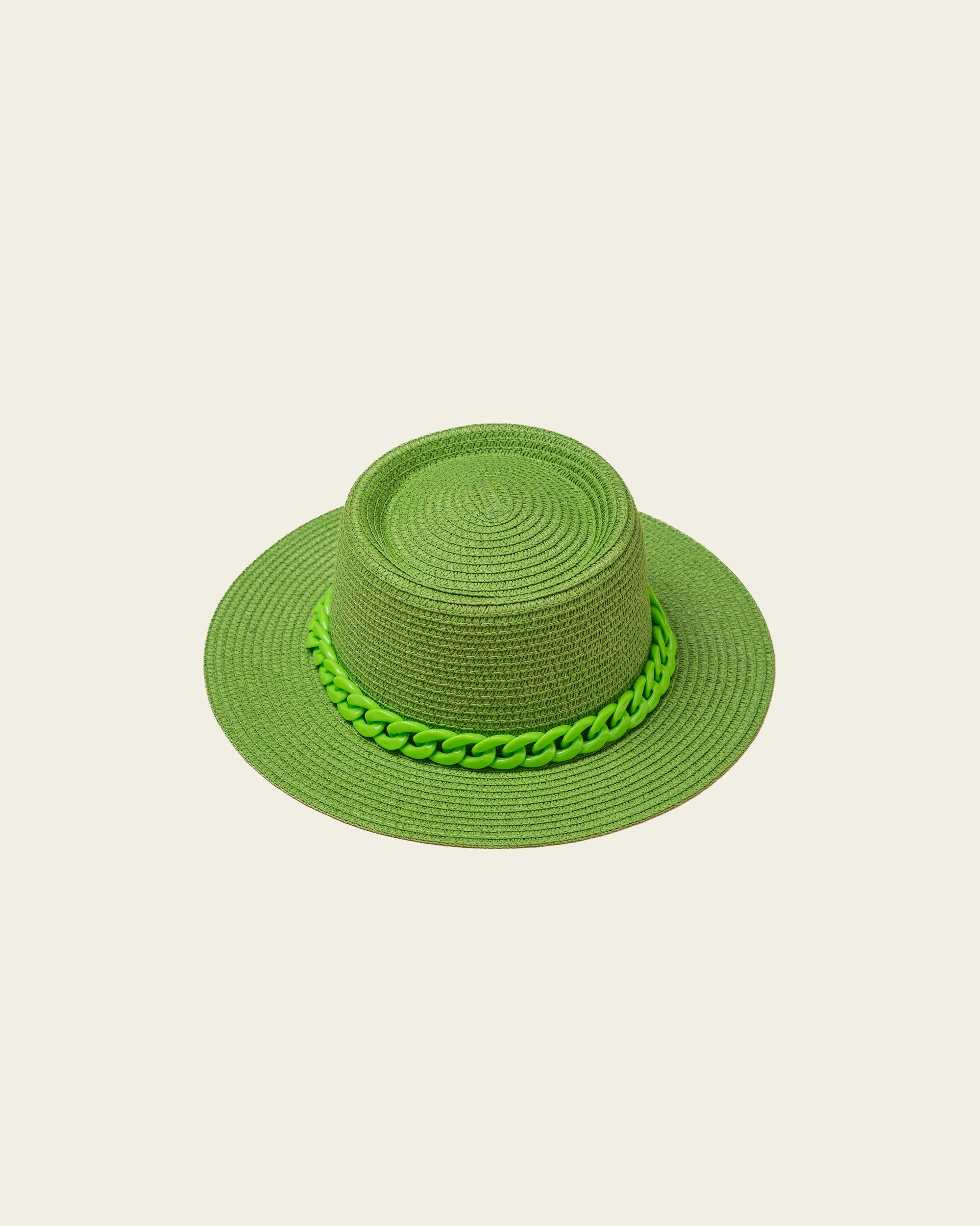 Chained Hat - Green