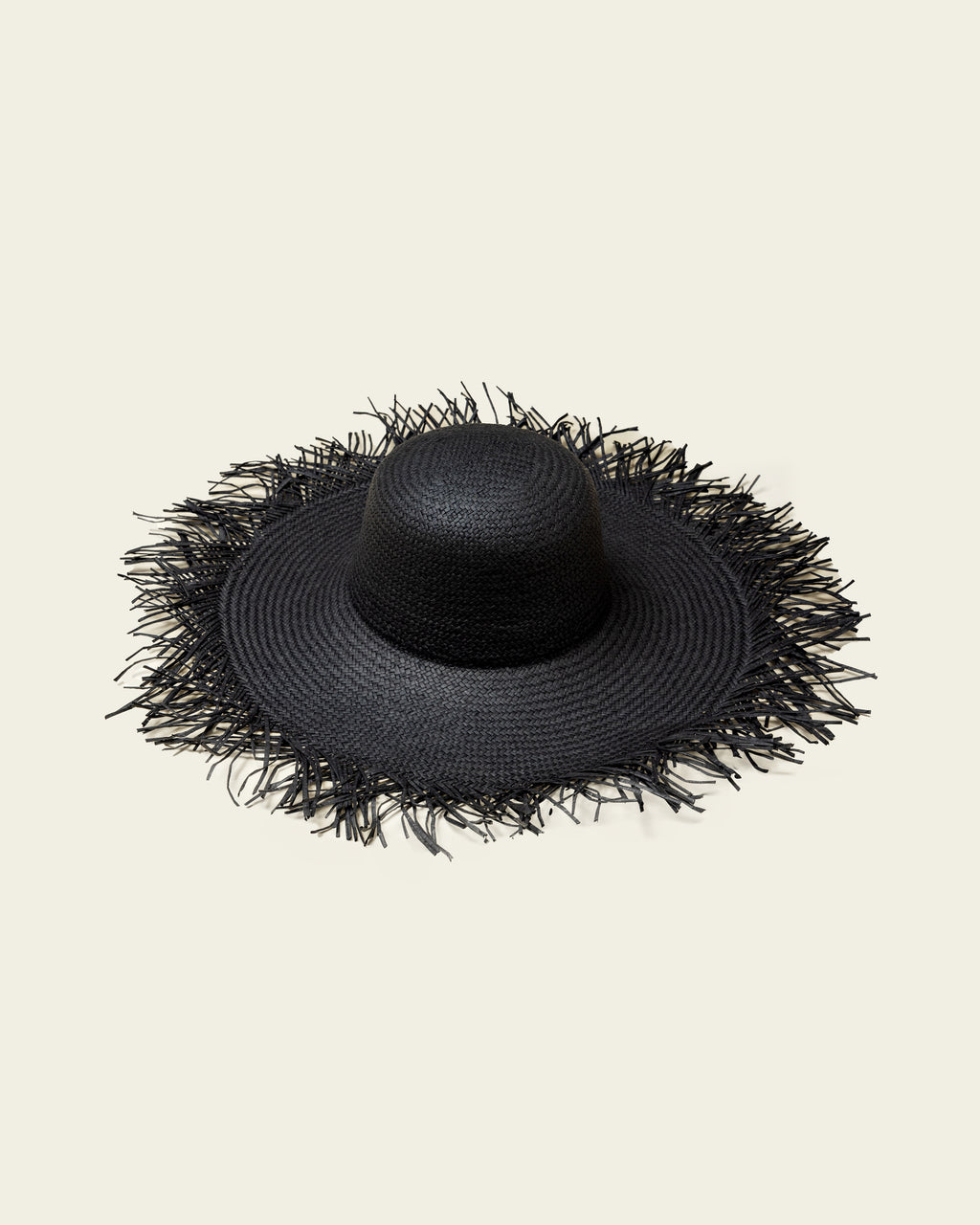 Classic Fringe Hat - Charcoal