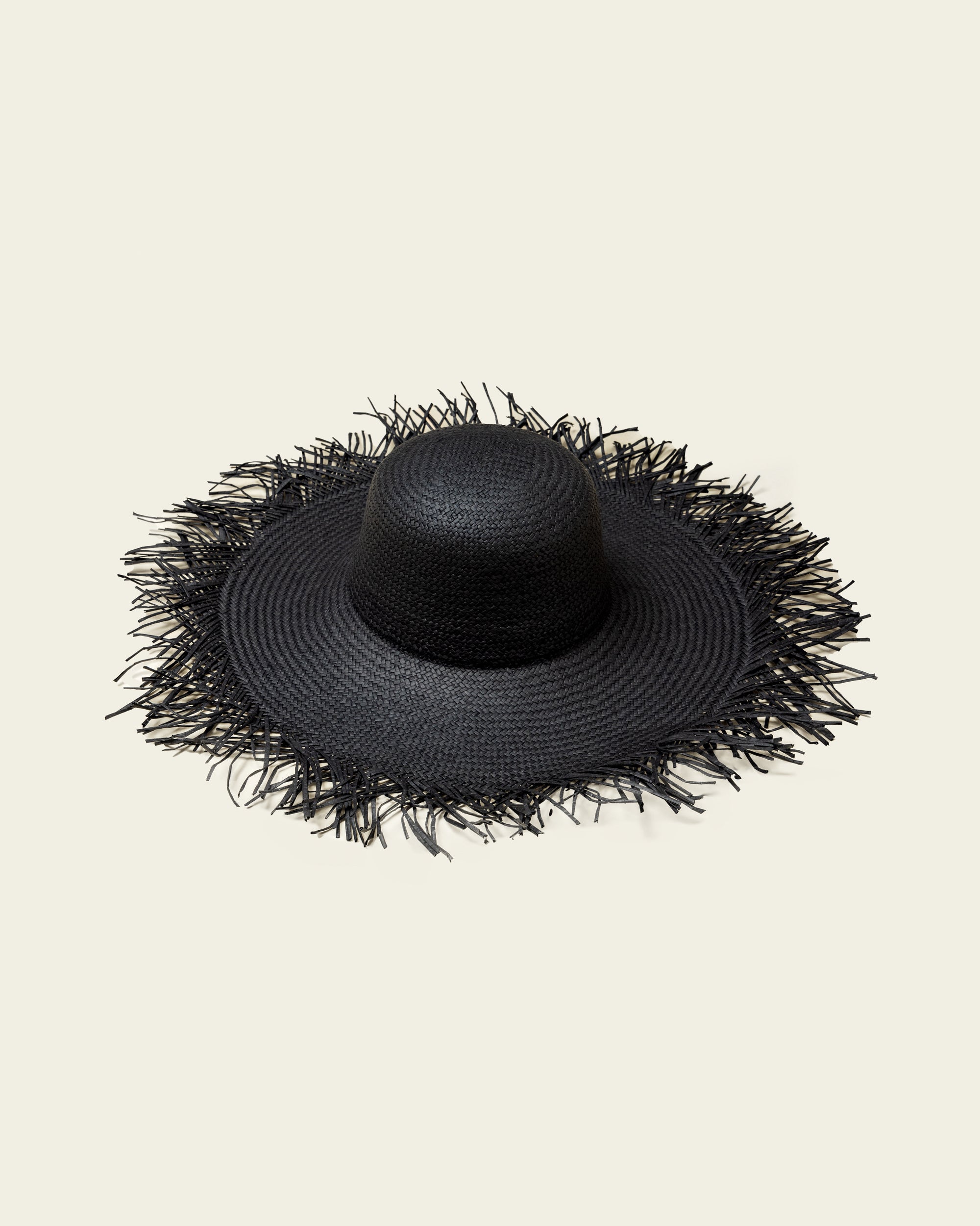 Classic Fringe Hat - Charcoal