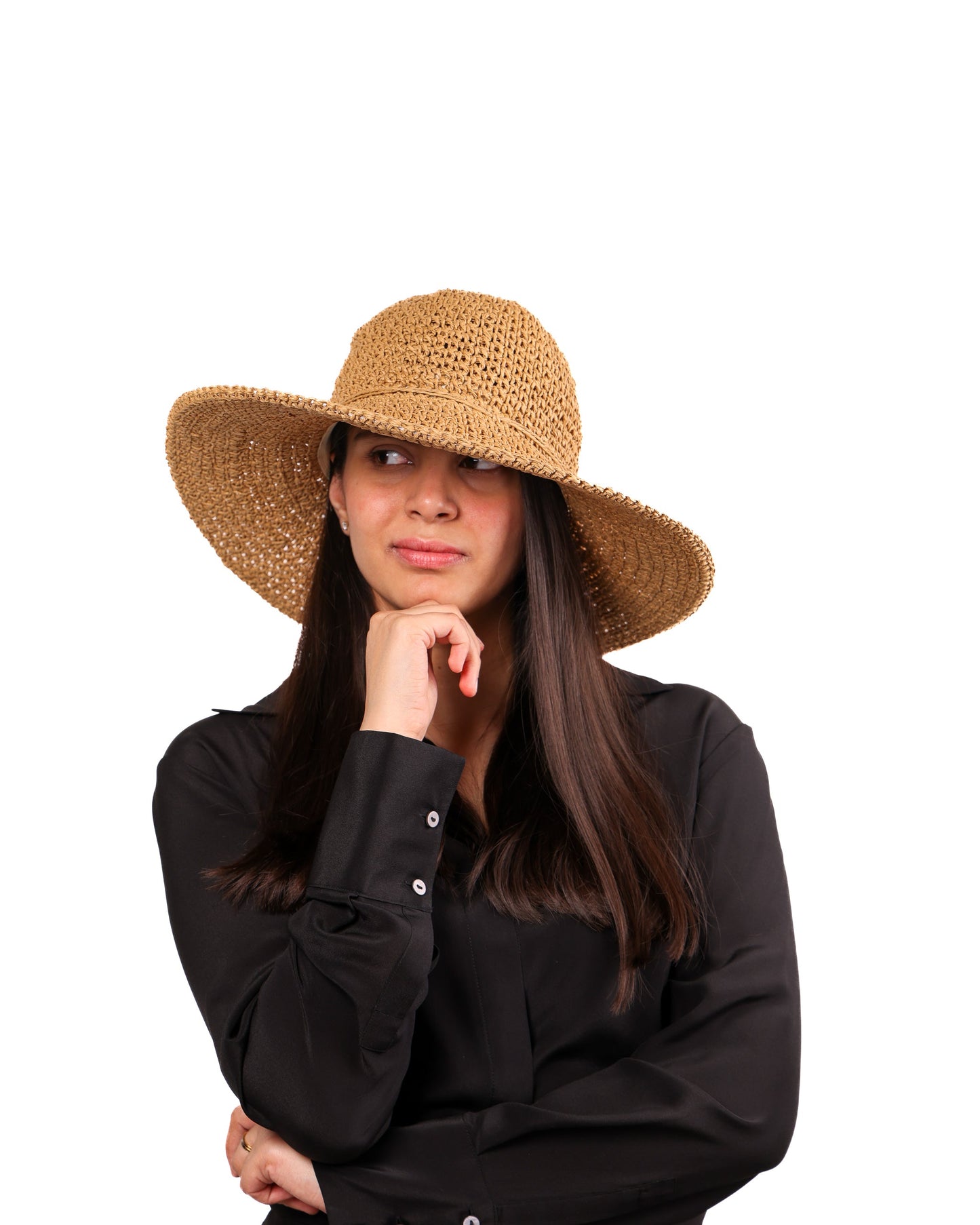 Seashell Hat - Brown