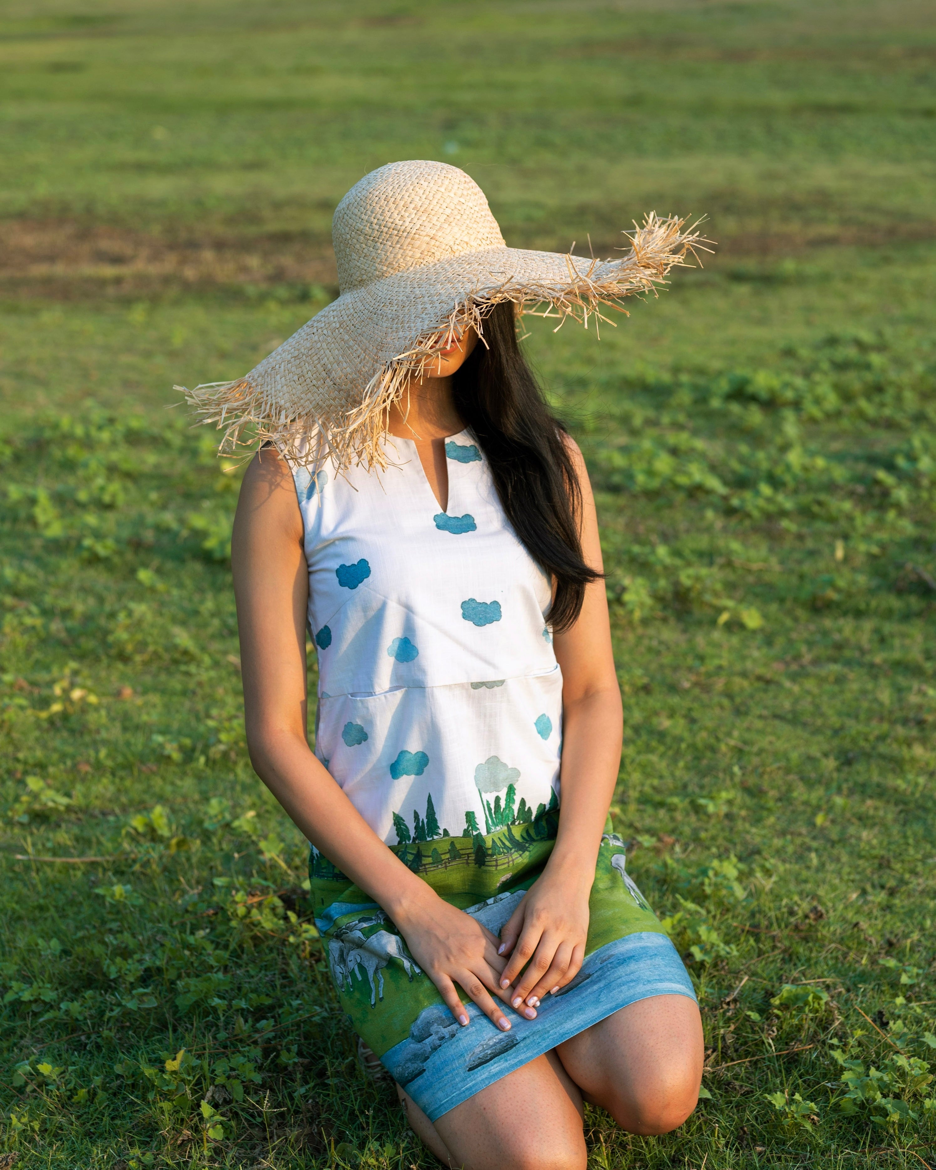 Palm Fringed Hat