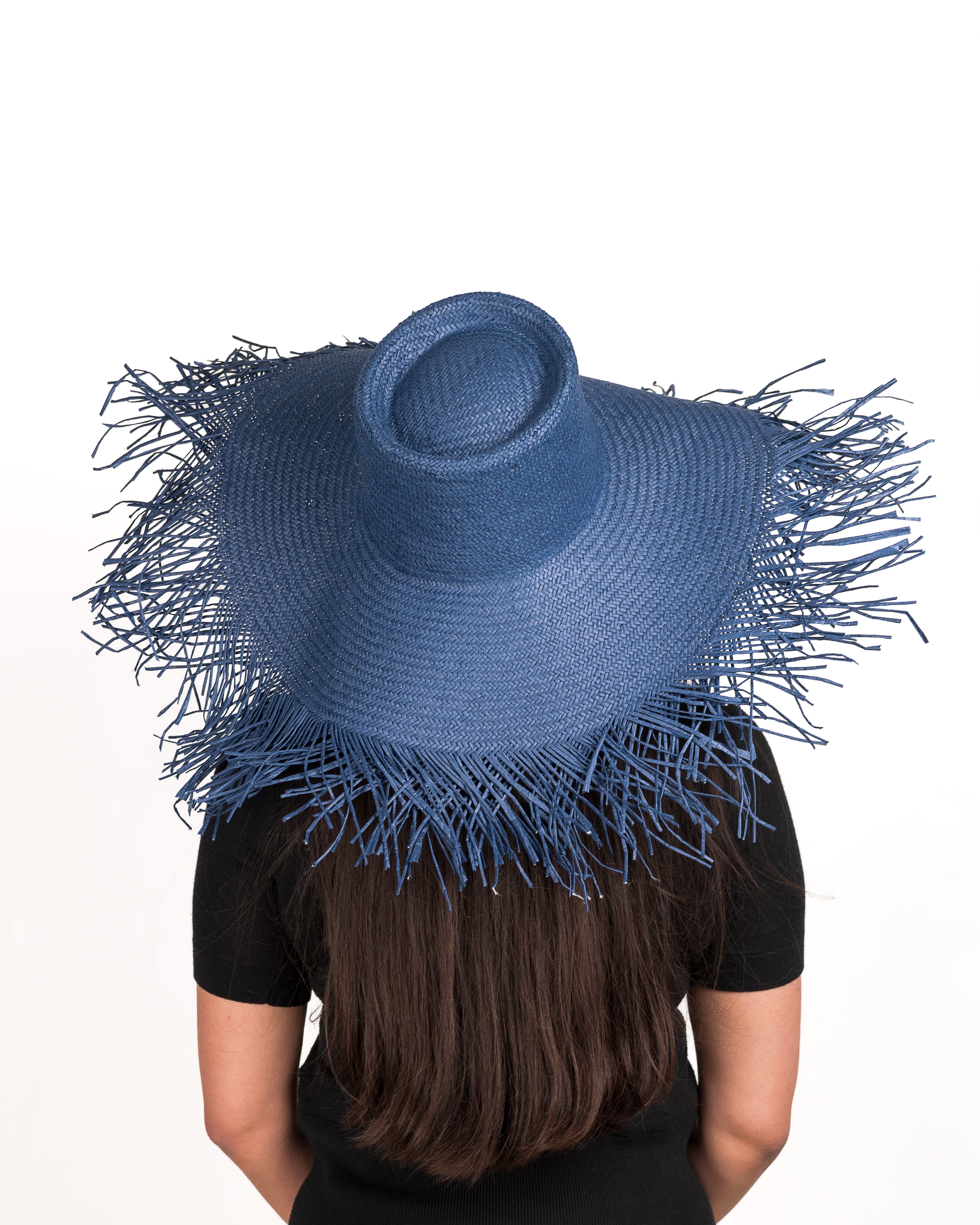 Whoop Fringed Hat - Navy